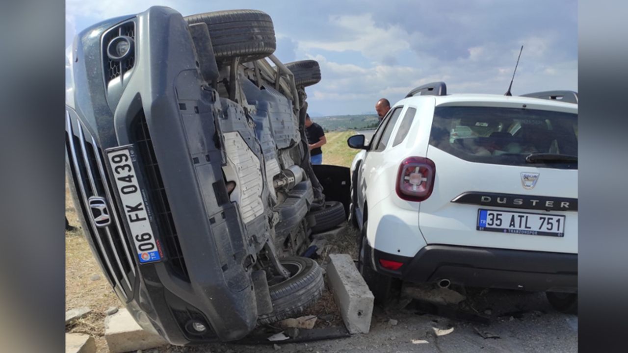 Aydın’daki kazada 2 kişi yaralandı