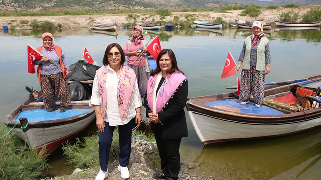 Selvi Kılıçdaroğlu ile Başkan Çerçioğlu emekçi kadınlarla buluştu