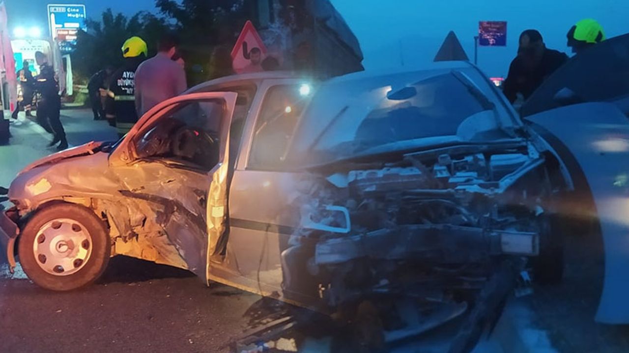Aydın’da trafik kazası meydana geldi