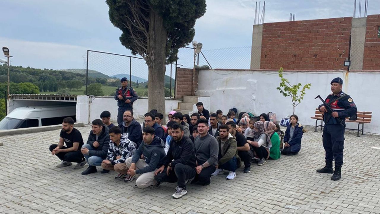 Aydın'da 46 düzensiz göçmen yakalandı