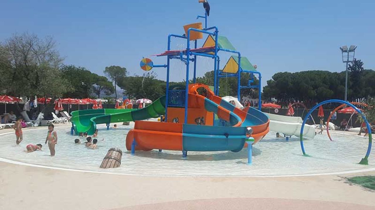 Aydın Büyükşehir Aquapark'ına yoğun ilgi