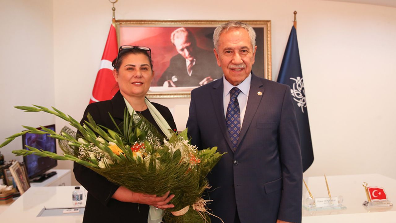 Bülent Arınç'tan Başkan Çerçioğlu'na ziyaret