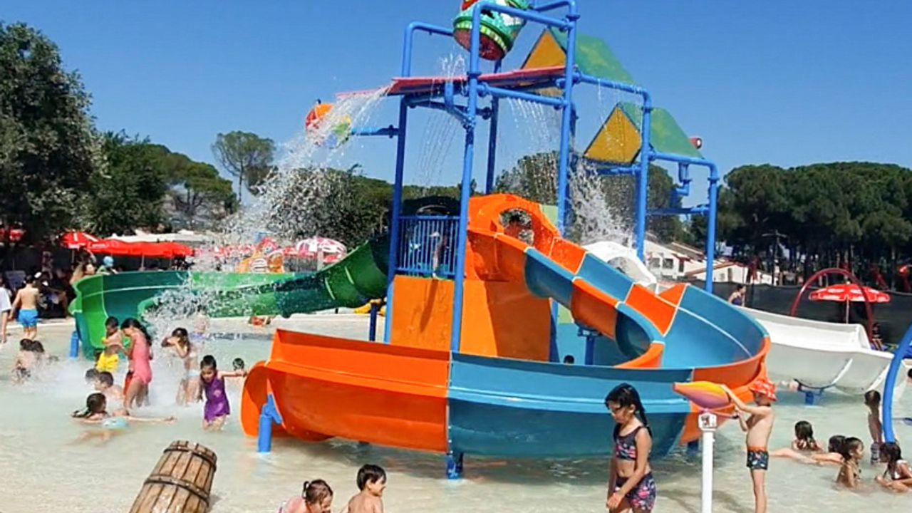 Tekstil park çocuklara aquaparkıyla da eğlence sunuyor