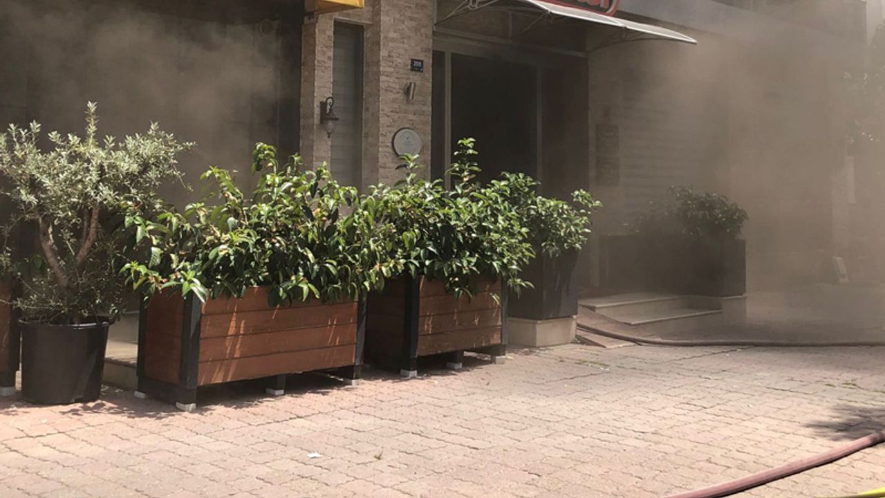 Aydın’daki otelin bodrumunda yangın