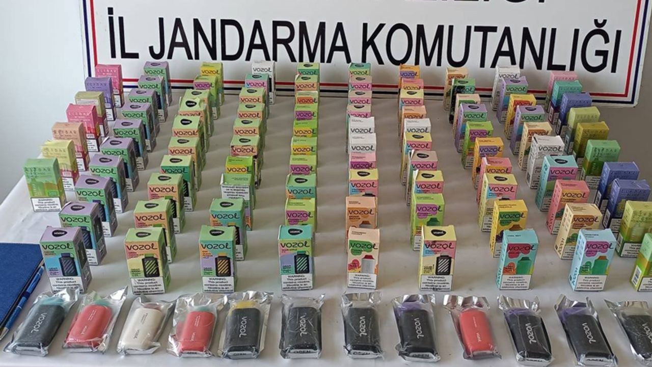 Aydın'da 110 kaçak elektronik sigara ele geçirildi