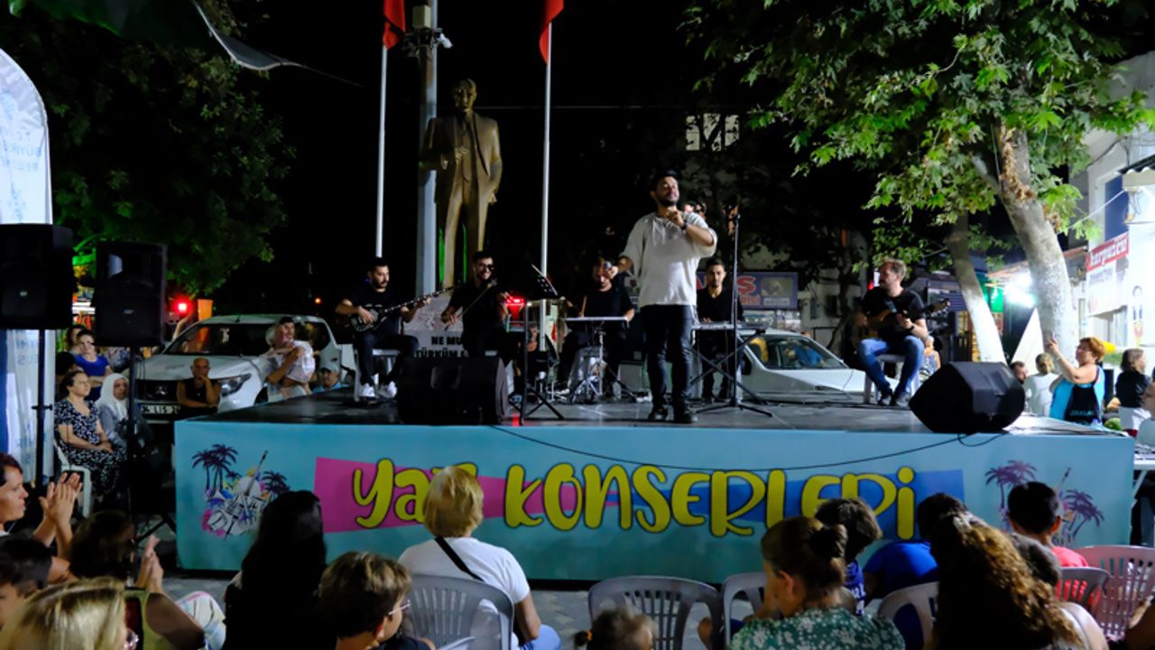 Büyükşehir Belediyesi’nden Güzelçamlı’da yaz konseri