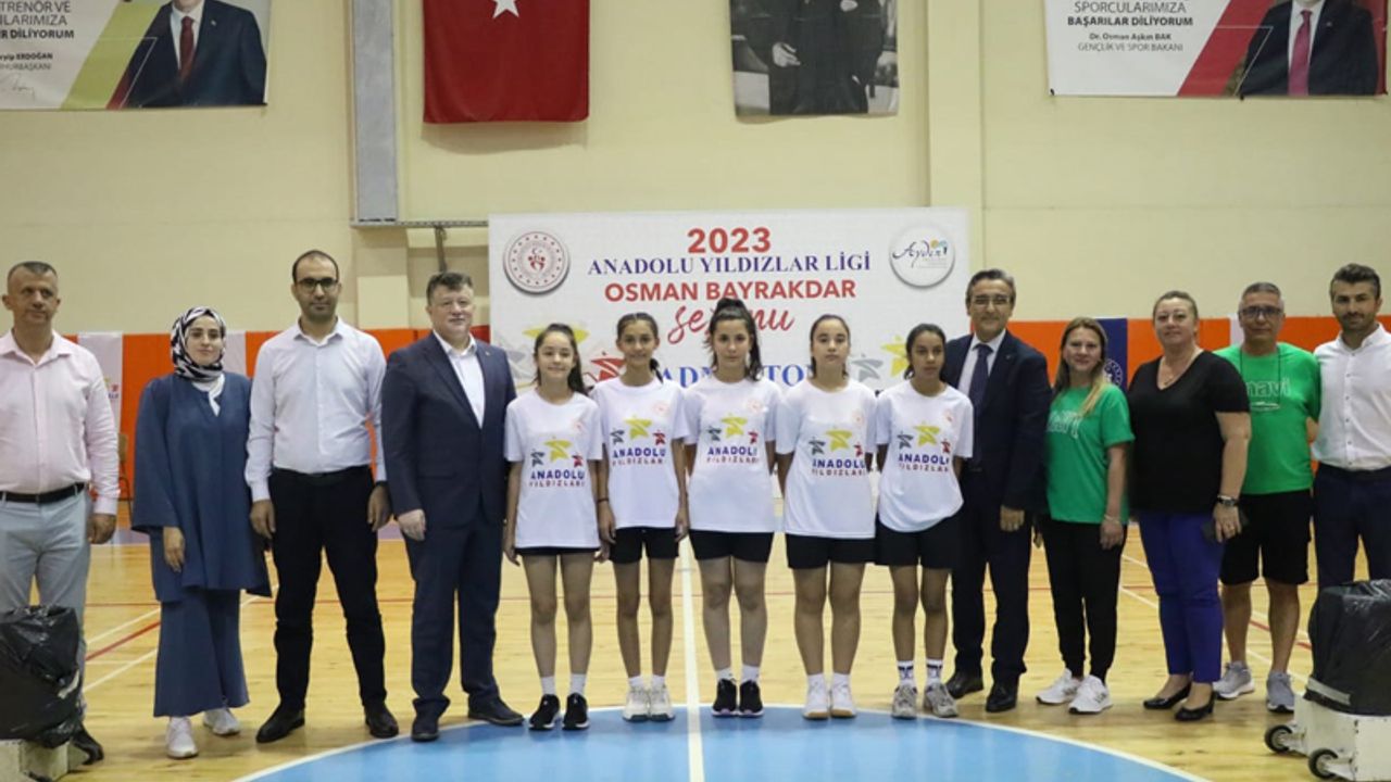 ANALİG badminton final müsabakaları Aydın'da başladı