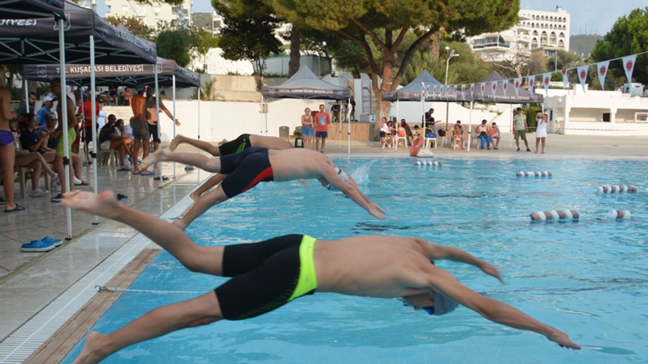 Mehmet Gedik Yüzme Şampiyonası sona erdi
