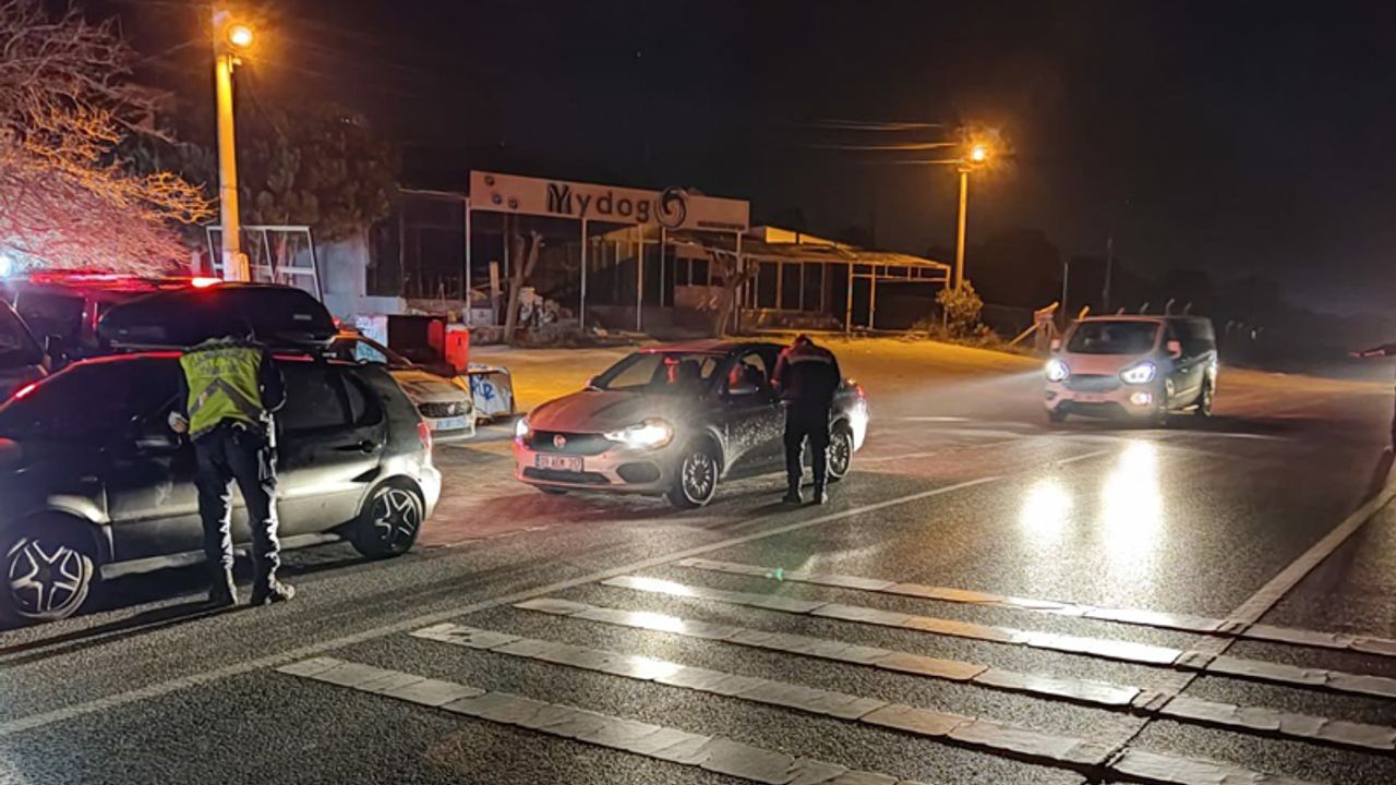 Aydın’da 353 araç trafikten men edildi