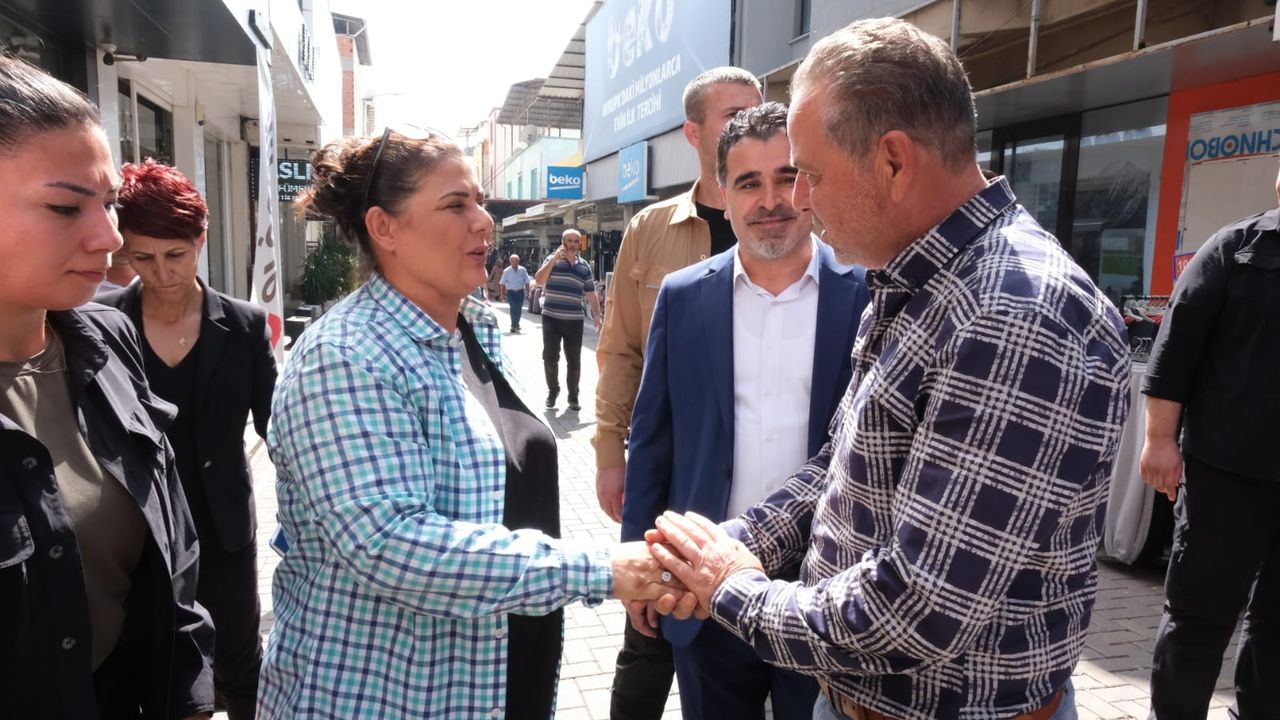 Başkan Çerçioğlu Nazilli’de vatandaşlarla buluştu