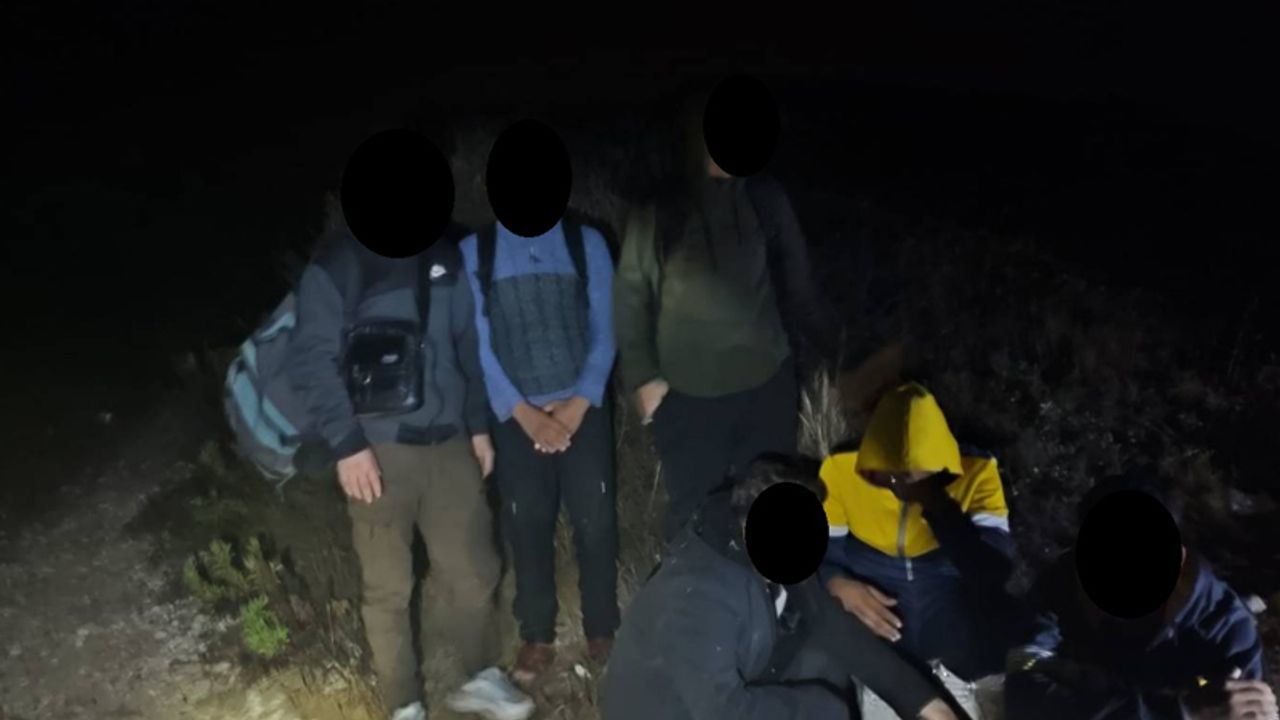 Didim’de 16 düzensiz göçmen yakalandı