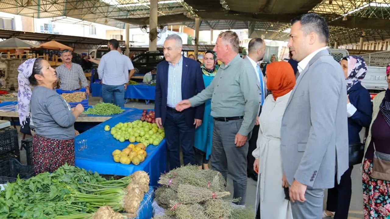 Mustafa Savaş’tan pazar ziyareti