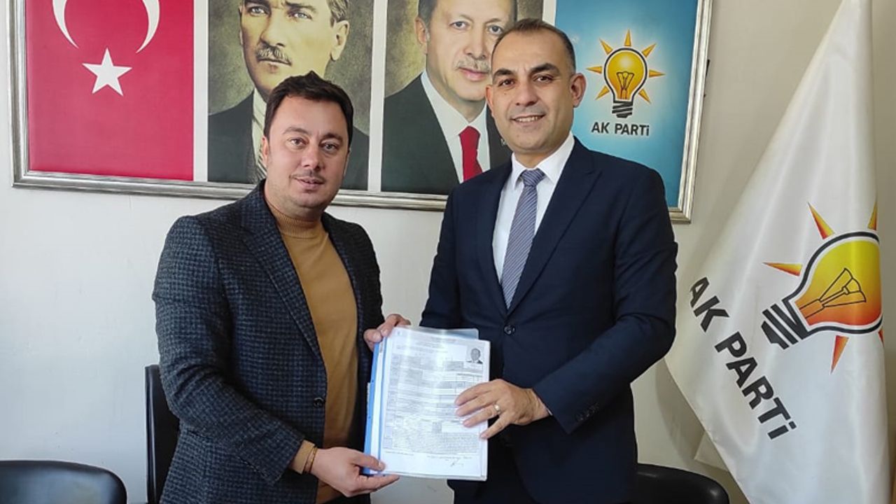 Kıvanç İşbilen, Yenipazar belediye başkan adaylığı için başvurusunu yaptı