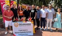 Aydın’daki Galatasaraylılar 2 bin kişiye dondurma dağıttı