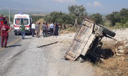 Aydın’da traktör devrildi: 1 ölü, 1 yaralı