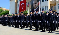 Aydın'da eğitimini tamamlayan 483 polis adayı yemin etti