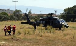 Aydın'da helikopter destekli nefes kesen kurtarma tatbikatı