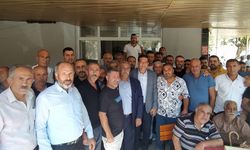 Aydın'da iş bırakan demir işçileri Başkan Durmaz'la buluştu