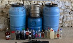 Aydın’da bir evde 480 litre el yapımı şarap ele geçirildi