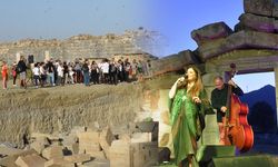 Zeus Tapınağı'nda caz konseri verildi