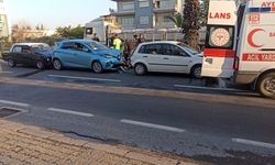 Aydın’da 5 aracın karıştığı kazada 2 kişi yaralandı