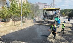 Büyükşehir Belediyesi yol yapım çalışmalarını sürdürüyor