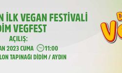 DİDİM'DE VEGFEST HEYECANI BAŞLADI