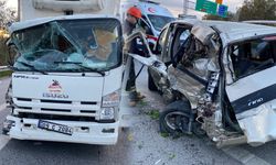 Aydın’da meydana gelen kazada 2 kişi yaralandı