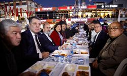 Çerçioğlu, Millet İttifakı İl Başkanları ve vatandaşlarla iftarda buluştu