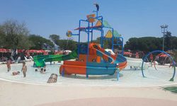 Aydın Büyükşehir Aquapark'ına yoğun ilgi