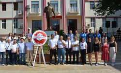 AGC Atatürk anıtına çelenk bıraktı
