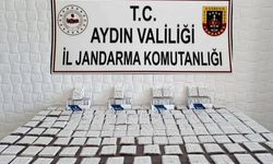 Aydın'da 212 paket  kaçak sigara ele geçirildi