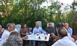 Başkan Atabay Didim Cemevi’nde düzenlenen basın açıklamasına katıldı