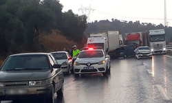 Aydın'da sekiz aracın karıştığı kazada 8 kişi yaralandı