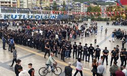 Kent Meydanındaki  protestoya polis müdahale etti