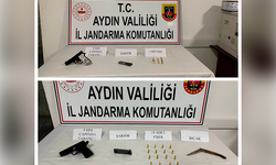 Karacasu'da silah kaçakçılığı operasyonu