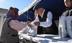 Büyükşehir Belediyesi, Yenipazar'da sebze fidesi dağıttı