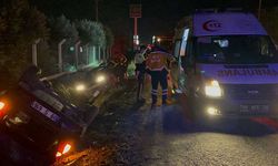 Aydın'da iki otomobilin çarpışması sonucu 7 kişi yaralandı