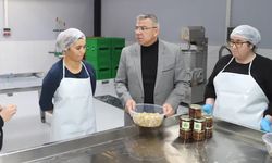 Başkan Güler’in marka projesi kestane şekeri üretimine başladı