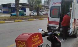 Aydın'da kamyonetle çarpışan motosikletin sürücüsü yaralandı
