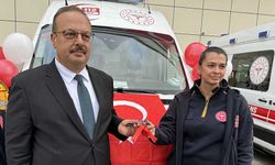 Aydın'da ambulans teslim töreni yapıldı