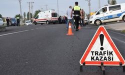 Aydın'da motosikletin çarptığı yaya yaralandı