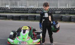 Aydınlı 7 Yaşındaki Karting Sporcusu Demirhan Şampiyonaya hazırlanıyor