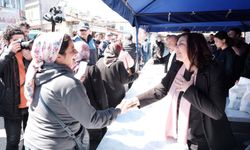 Başkan Çerçioğlu'na Bozdoğan'da sevgi seli