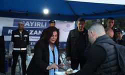 Çerçioğlu, Atatürk Kent Meydanı'ndaki iftarda vatandaşlarla buluştu