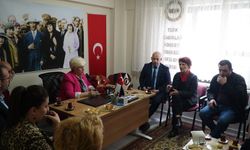 Hasan Dinçer, Türk Kadınlar Konseyi Efeler Şubesini Ziyaret Etti
