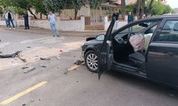 Aydın'da otomobille çarpışan motosikletin sürücüsü ağır yaralandı