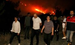 Başkan Çerçioğlu yangın bölgesinde