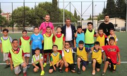 Başkan Yetişkin geleceğin futbolcularıyla buluştu