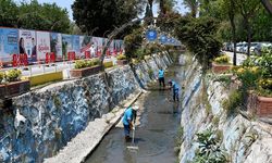 Kuşadası Belediyesi kent merkezinden geçen derenin ıslahına talip oldu